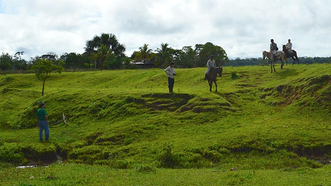 Paseos en caballo en Hacienda Pampa Lime&ntilde;a